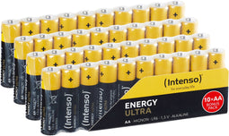 Intenso 7501520 - Energy Ultra Alkaline Batterijen AA Mignon 40er-Pack - 2600 mAh (40 stuks)