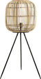 Mica Decorations Figo Vloerlamp - H90 x Ø36 cm - Bamboe - Bruin