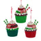 Kurt Adler - kersthanger - cupcakes - set 3 stuks