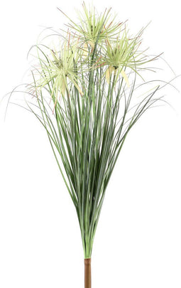 PTMD Leaves Plant Uiengras Papyrus Bos Kunsttak - 65x36x76 cm - Groen