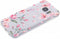 Hoesje Geschikt voor Samsung Galaxy S7 Hoesje Siliconen - Design Backcover siliconen - Roze / Transparant / Blossom Watercolor Pink