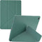 iMoshion Tablet Hoes Geschikt voor Samsung Galaxy Tab A9 Plus - iMoshion Origami Bookcase tablet - Donkergroen