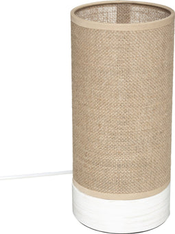 Atmosphera Tafellamp Elva D12,5x27cm - Bruin - E27