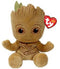 TY Beanie Babies Marvel Groot Soft 15 cm