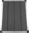 vidaXL Buitendouche met grijze basis 220 cm aluminium