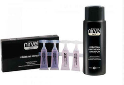 Behandeling Nirvel Pack Keratin & Panthenol (250 ml)
