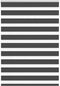 vidaXL - Zebra - rolgordijn - 105x100 - cm - stofbreedte - 100,9 - cm - zwart