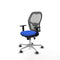 Piqueras y Crespo 1D086G0 - Bureaustoel - Verstelbare hoogte met armleuning - Blauw