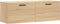 vidaXL - Wandkast - 100x36,5x35 - cm - bewerkt - hout - sonoma - eikenkleurig