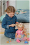 BABY born Pop Carla - 43 cm - Beweegbaar hoofd en armen - Kleurige rok van tule