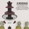 Chocolade fontein - Chocolade fondue - Fonduevorken - Wit