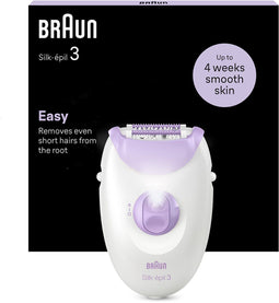 Braun Se3-000 - Silk épil Epilator - Reinigingsborsteltje - Paars