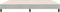 vidaXL - Bed - boxspring - zonder - matras - 180x220 - cm - fluweel - lichtgrijs