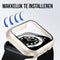 Apple Watch Series 4 / 5 / 6 / SE / SE 2 / SE 3 - Hard Case - 360 graden bescherming - Starlight