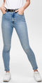 ONLY ONLMILA HW SK ANK DNM BJ13502-1 NOOS - Dames Jeans - Maat W28 X L30 - Denim