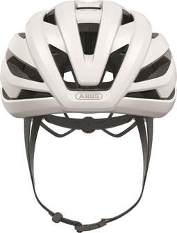 Abus StormChaser Ace - Racehelm - In-mold constructie - Ponytail compatible - Polar White