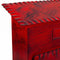 Brievenbus Alexandra House Living Rood Ijzer 11 x 37 x 27 cm