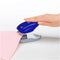 Plus Japan 31260 Nietmachine Blauw Nietcapaciteit: 10 vel (80 g/m²)