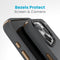 Speck Presidio2 Pro - Soft case - MagSafe en Microban - Grijs (iPhone 15 Pro Max)