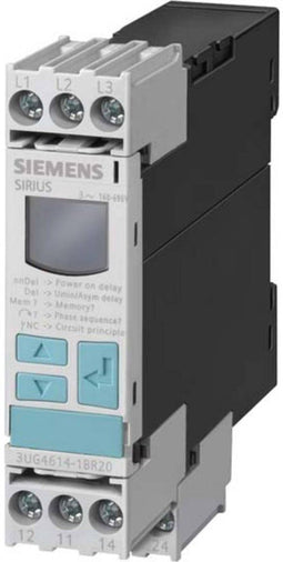 Siemens 3UG4615-1CR20 Bewakingsrelais 160 - 690 V/AC 1x wisselcontact, 1x wisselcontact 1 stuk(s)