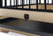 Designed by Lotte Quirine - Hondenbench - Verhoogde instap met uitneembare lade - Zwart - M - 81x57x71 cm