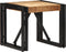vidaXL - Salontafel - 40x40x35 - cm - massief - ruw - mangohout