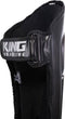 King Pro Boxing KPB/SGL 7 - Scheenbeschermers - Lichtgewicht met Velcro sluiting - Zwart Wit