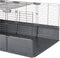 Ferplast Multipla Maxi - Dierenverblijf - 142.5x72x50 cm Grijs
