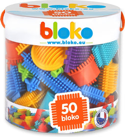 Bloko Steckspiel 50 Stück in Soft-Tonne