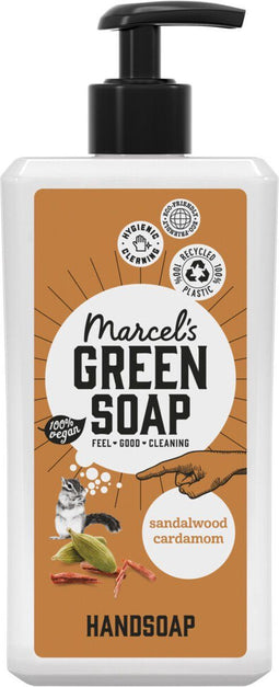 Marcel's Green Soap Handzeep Sandelhout & Kardemom 500 ml