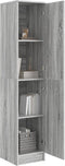 vidaXL - Hoge - Kast - Grijs - Sonoma - 35x39x168 - cm - Gelaagd - Hout