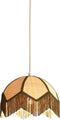 Light & Living Hanglamp Sulina - Raffia - 35cm - Naturel/Groen