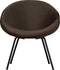 WOOOD Moly Fauteuil - Velvet - Dark Night - 74x75x76