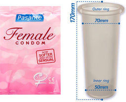Pasante Vrouwen Condoom - 3 stuks - Condooms