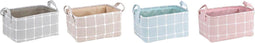 Decoratieve Doos DKD Home Decor Polyester EVA (35 x 25 x 18 cm) (4 Stuks)