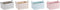 Decoratieve Doos DKD Home Decor Polyester EVA (35 x 25 x 18 cm) (4 Stuks)