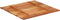 vidaXL - Tafelblad - 15-16 - mm - 70x70 - cm - massief - acaciahout
