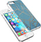 imoshion Hoesje Geschikt voor iPhone SE (2016) / 5 / 5s Hoesje Siliconen - imoshion Design hoesje - Blauw / Meerkleurig / Goud / Blue Graphic