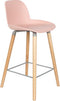 Zuiver Albert Kuip Barkruk 65 cm Roze - Set van 2