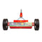 WOLF-Garten MultiStar UR-M3 - Verticuteerroller - 10 tanden - Rood/Silver