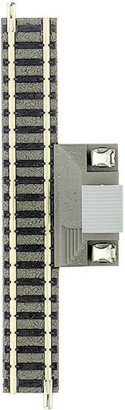 N Fleischmann Piccolo (met ballastbed) 9108 Aansluitrails, Recht 111 mm 1 stuk(s)