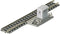 N Fleischmann Piccolo (met ballastbed) 9108 Aansluitrails, Recht 111 mm 1 stuk(s)
