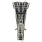 N Fleischmann Piccolo (met ballastbed) 9157 Driewegwissel 111 mm 15 ° 1 stuk(s)