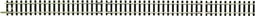 N Fleischmann rails (zonder ballastbed) 22202 Rechte rails 312.6 mm 12 stuk(s)