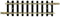 N Fleischmann rails (zonder ballastbed) 22205 Rechte rails 50 mm 12 stuk(s)
