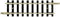 N Fleischmann rails (zonder ballastbed) 22205 Rechte rails 50 mm 12 stuk(s)