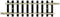 N Fleischmann rails (zonder ballastbed) 22205 Rechte rails 50 mm 12 stuk(s)