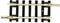 N Fleischmann rails (zonder ballastbed) 22206 Rechte rails 33.6 mm 12 stuk(s)