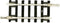 N Fleischmann rails (zonder ballastbed) 22206 Rechte rails 33.6 mm 12 stuk(s)