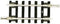 N Fleischmann rails (zonder ballastbed) 22206 Rechte rails 33.6 mm 12 stuk(s)